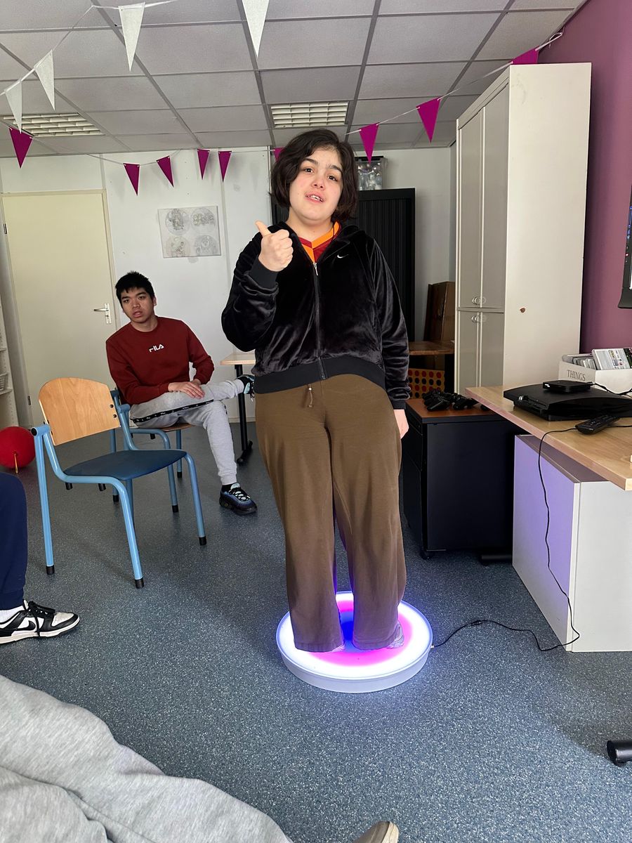 Sensorische ontprikkeling met behulp van licht